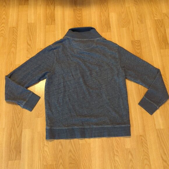 Pendleton Surf Pullover Sweatshirt Mens Large Blue Shawl Collar Beach - Picture 4 of 7